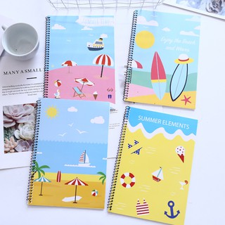 Sổ vở lò xo B5 Summer