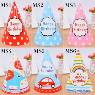 Mũ sinh nhật Happy birthday (Set 5c)