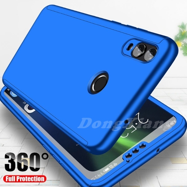 Ốp Lưng 360 Độ Bảo Vệ Toàn Diện Có Kính Cường Lực Cho Huawei Nova 2 Plus Nova 2i Nova 3 Nova 3i Nova 5t Nova 7i