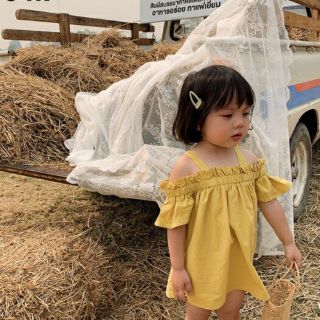 Váy 2 dây thô bé gái- Thùy linh