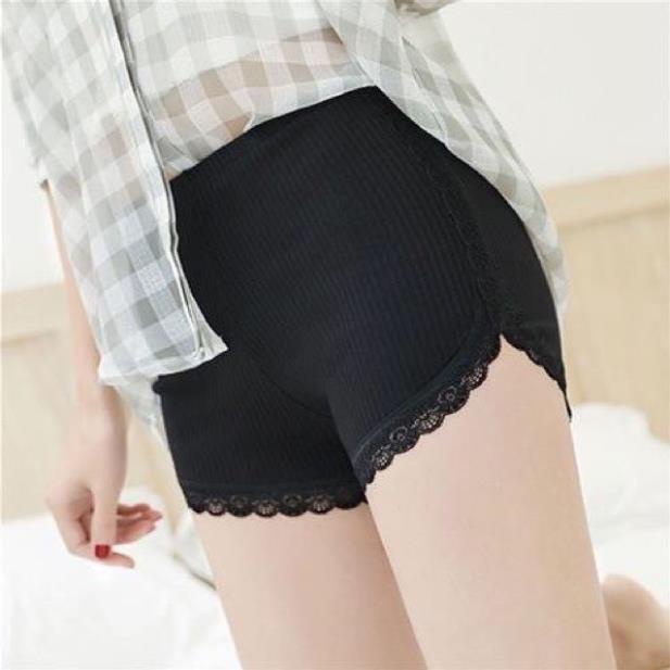 Quần Đùi Viền Co Giãn 4 Chiều Ren Thun Tăm 023.