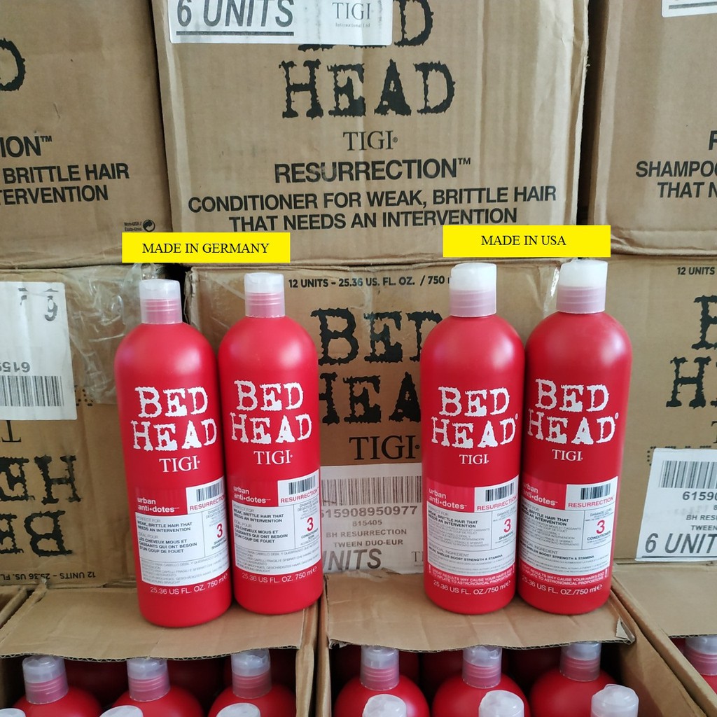 Cặp gội xả Tigi Bed Head # đỏ, tím, xanh dương | BigBuy360 - bigbuy360.vn