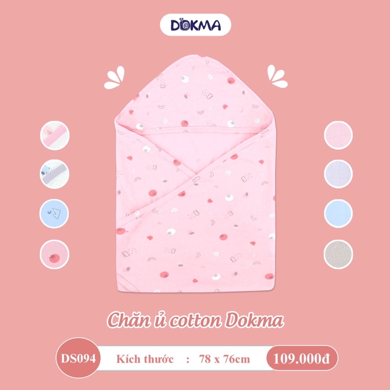 Chăn ủ cotton mềm mại Dokma DS094