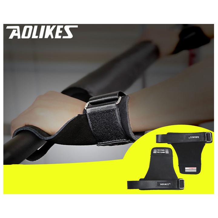 Dây kéo lưng lifting straps Aolikes A7639 (1 đôi)