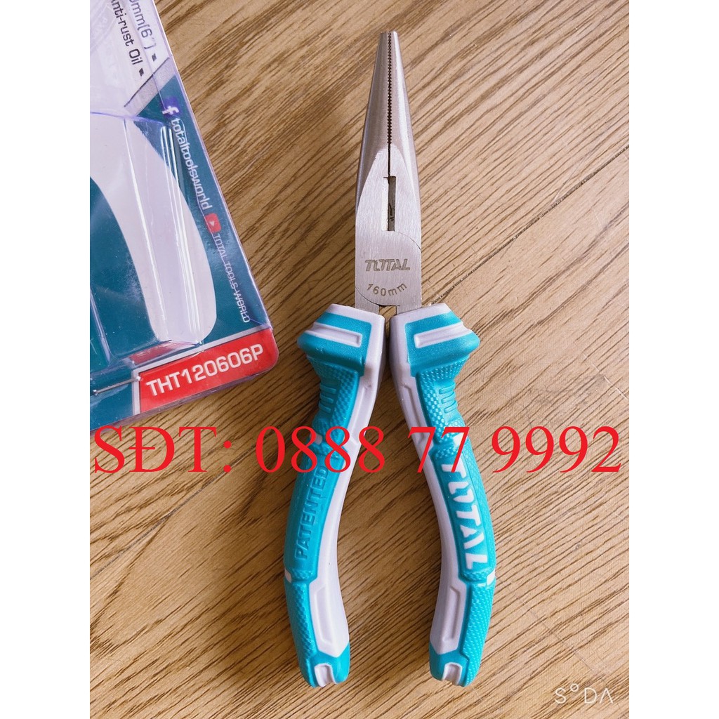 6" (160MM) KÌM (KIỀM) CẮT MỎ DÀI TOTAL THT120606P