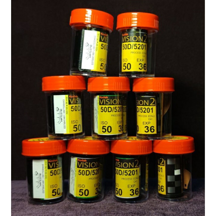 phim chụp ảnh Kodak vision 2 50D (5201) - iso 50 - 36 kiểu - chụp được máy cơ và PnS