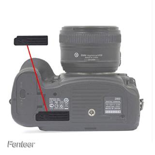 [Fenteer] Vỏ cao su dưới cùng cho ổ cắm máy ảnh D800E Tấm bảo vệ cao su