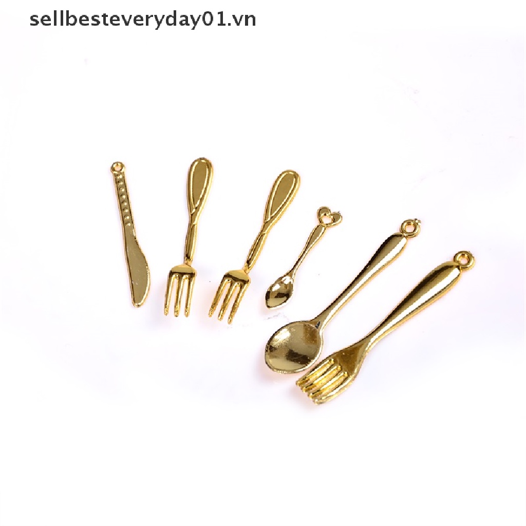 Bộ Dụng Cụ Ăn Uống Bằng Thép Không Gỉ Tỉ Lệ 1 / 12 Cho Nhà Búp Bê Bộ Dụng Cụ Ăn Uống Bằng Thép Không Gỉ Tỉ Lệ 1 / 12 11 Món Cho Nhà Búp Bê Mới Mô Hình 11 Miếng Tỉ Lệ 1 / 12 Trang Trí Nhà Búp Bê