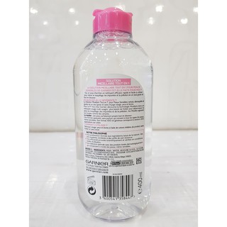 Nước Tẩy Trang Garnier SkinActive 400ml Pháp