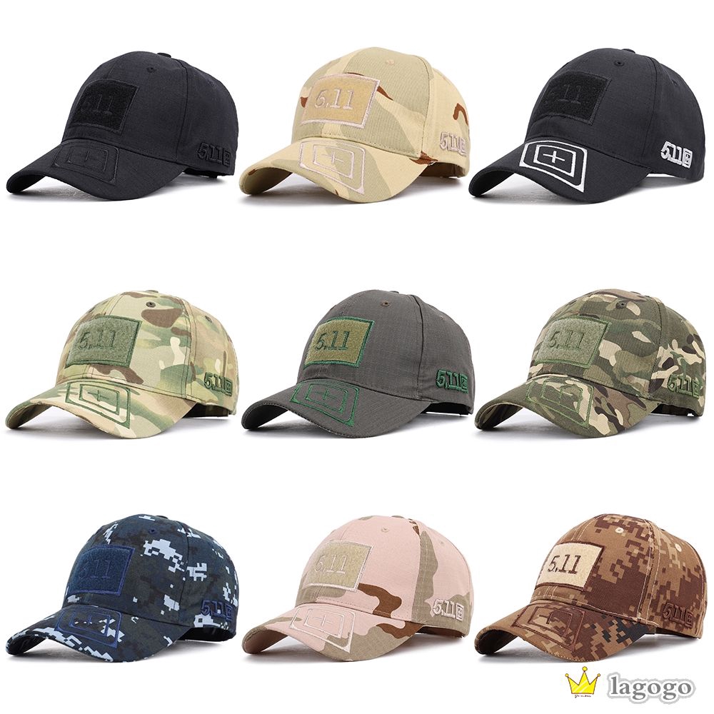 Outdoor Sport Caps Camouflage Hat Baseball Caps Simplicity 511 Tactical Army Camo Cap Hats Lagogo