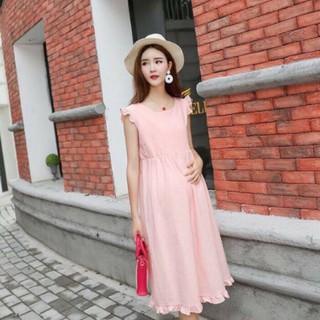 Váy bầu thiết kế tay hến