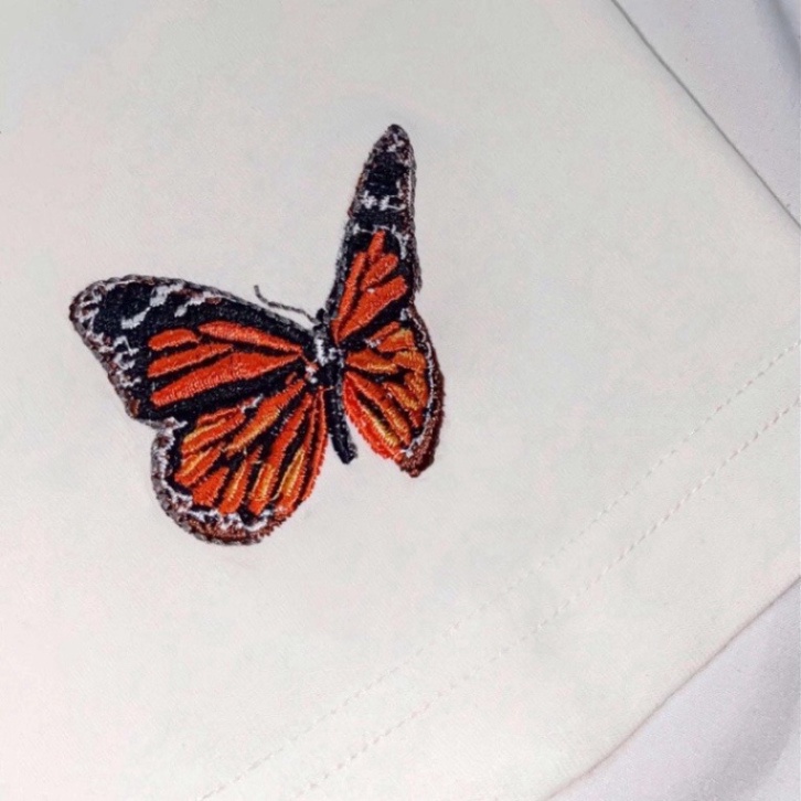 Áo thun tay lỡ SADBOIZ phông Unisex nam nữ Cotton oversize form rộng DREAMY BUTTERFLY ZADOLA