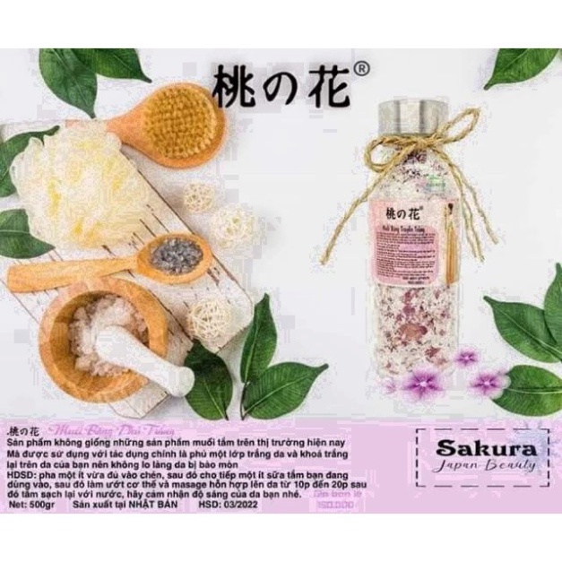 [SALE63]  🌸Muối băng truyền trắng