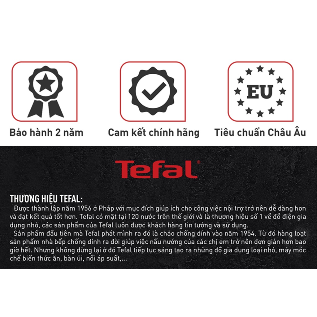 Bình đun siêu tốc Tefal 1.7L Smart & Light KO850810 - 1800W - Màn hình điện tử - Toàn thân thép chống gỉ - Chính Hãng