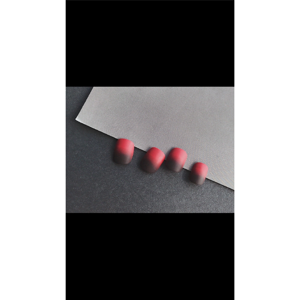 Set 24 MóNg Tay Giả MàU Gradient ĐộC ĐáO ThờI Trang Cho Nữ