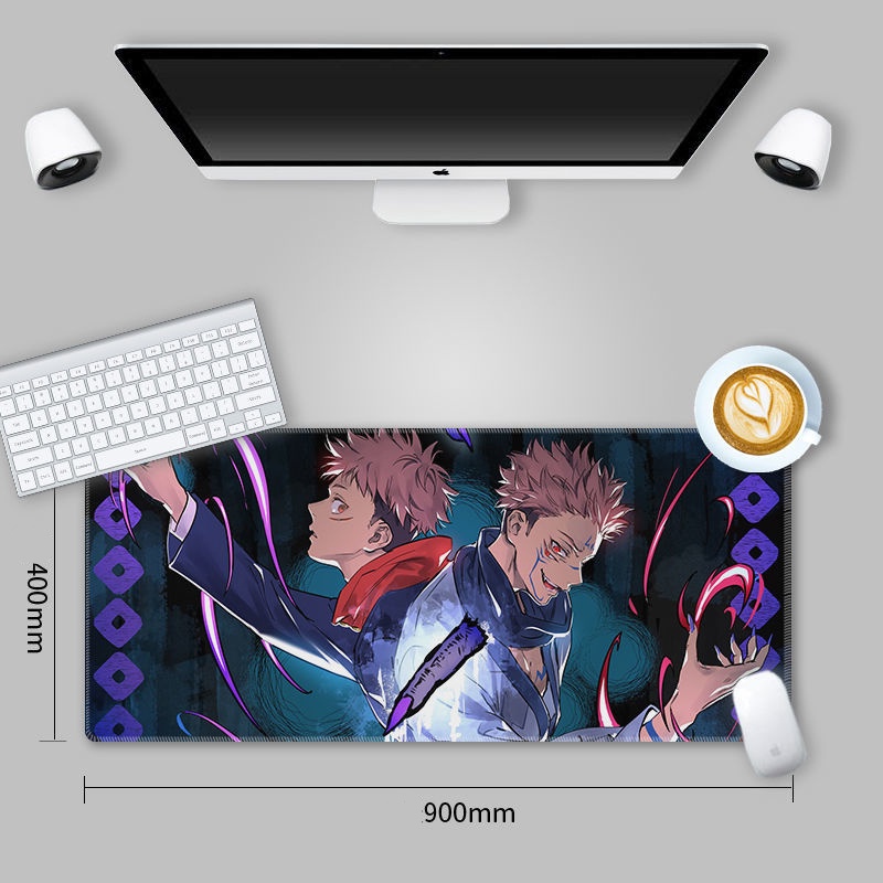 Jujutsu Kaisen Chú Thuật Hồi Chiến anime pad chuột lớn Miếng Lót Chuột, Bàn Di Chuột