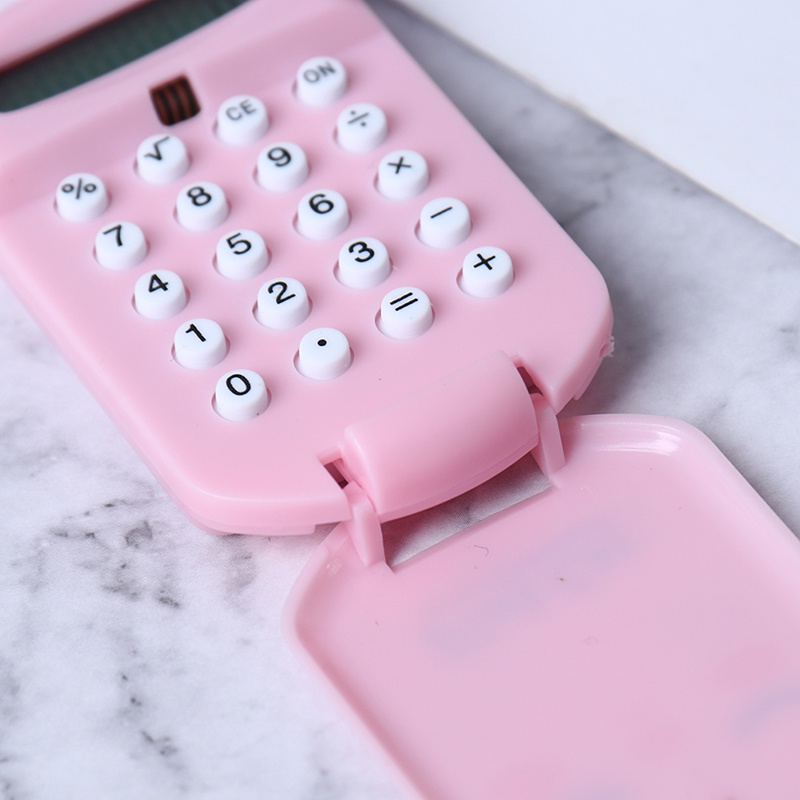 [IN*VN]Portable Calculator Pocket Size Creative Keychain Calculator Office Supplies | WebRaoVat - webraovat.net.vn