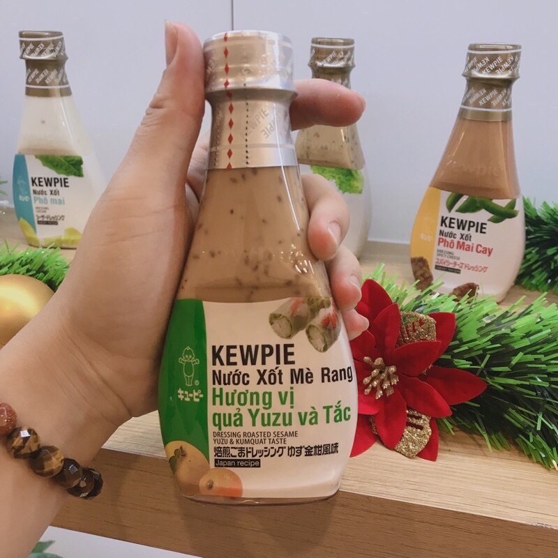 Combo Set 3 Chai : Mè Rang - Yuzu&Tắc - Mè Ớt Vị Phô Mai 210ml