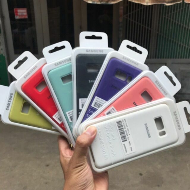 Ốp Lưng Silicone Cover chống bẩn cao cấp Samsung S8 plus