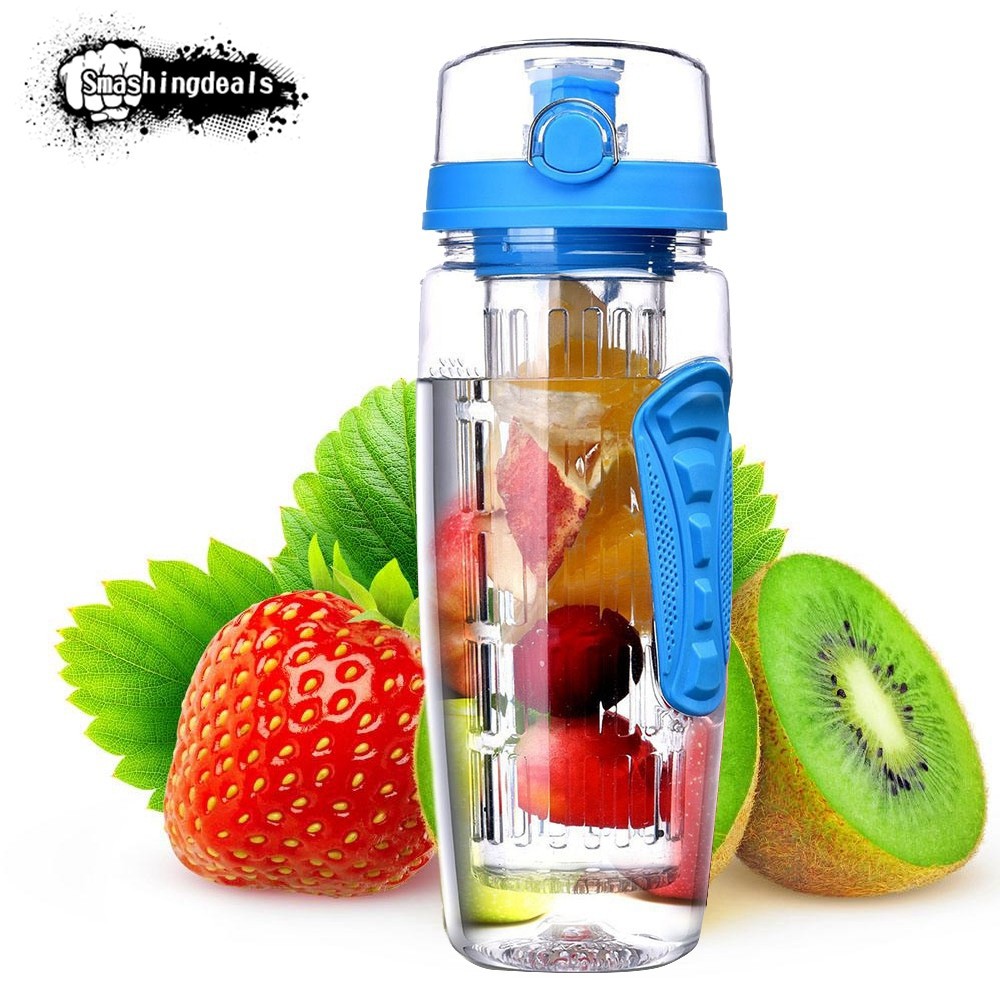 Bình nước detox 1000Ml có ngăn lọc làm nước trái cây | BigBuy360 - bigbuy360.vn