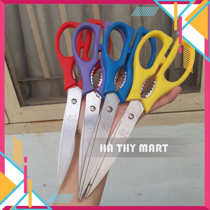 Kéo cắt thực phẩm, đồ bếp đa năng tiện ích [kéo lệch]