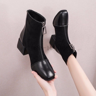 Giày Bốt Cổ Thấp Cỡ Lớn 35-42 Thiết Kế Cá Tính