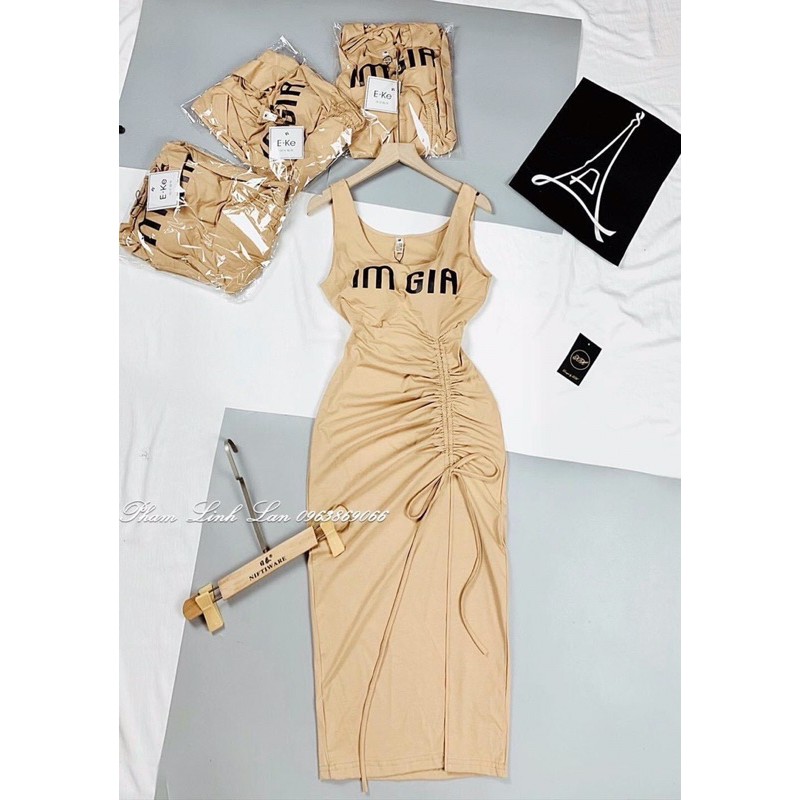 [Rẻ vô địch]- Đầm 2 dây - Đầm body xẻ tà | BigBuy360 - bigbuy360.vn