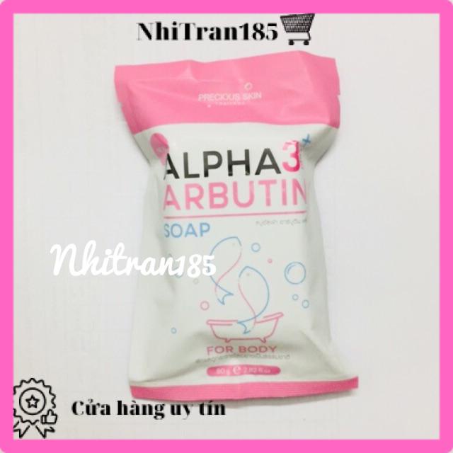 XÀ PHÒNG ALPHA ARBUTIN MẪU MỚI NỘI ĐỊA THÁI LAN