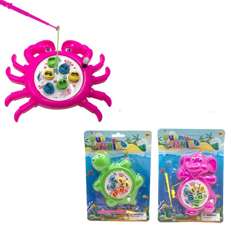 [ Rẻ Vô Địch] Bộ Đồ Chơi Câu Cá Chạy Bằng Dây Cót Cho Bé.