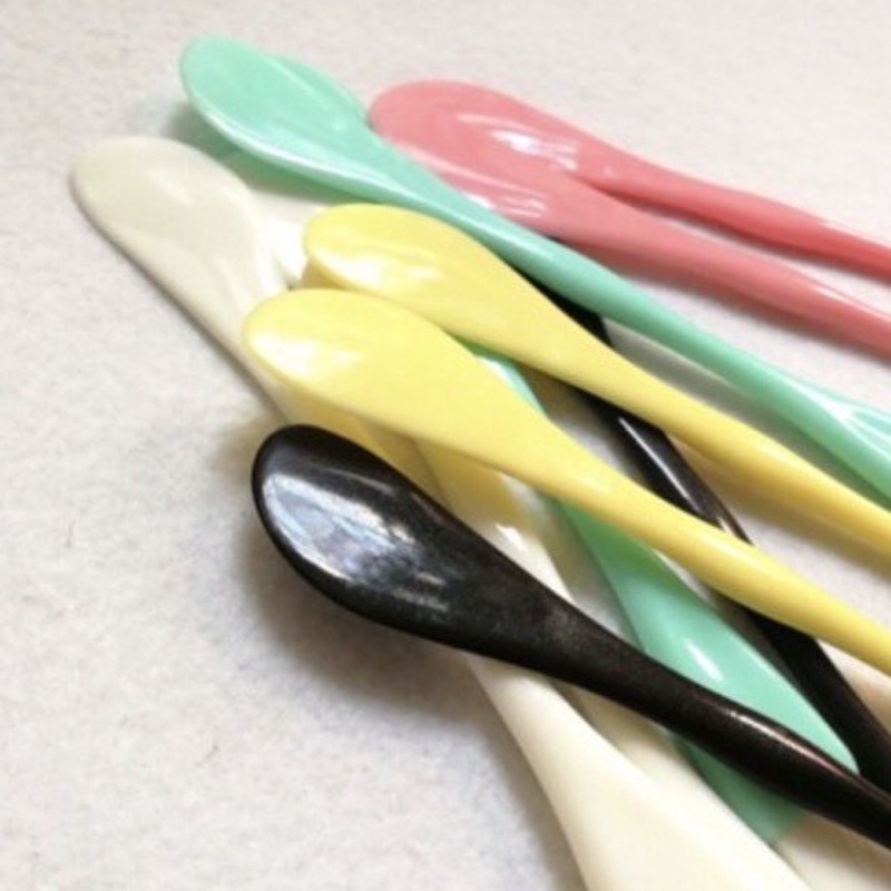 Cọ Đắp Mặt Nạ 2 Trong 1 Hai Đầu Bằng Sợi Nhựa / Cọ Trang Điểm Mặt Cho Nữ