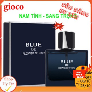 Nước hoa nam chính hãng blue de flower of story mạnh mẽ và lôi cuốn 50ml