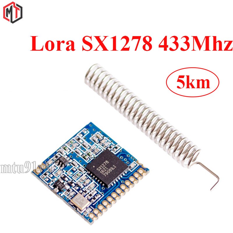 Mạch Thu Phát Sóng RF Lora SX1278 433Mhz 5km