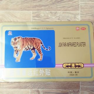 Combo 10 gói Cao dán con cọp 7 chữ
