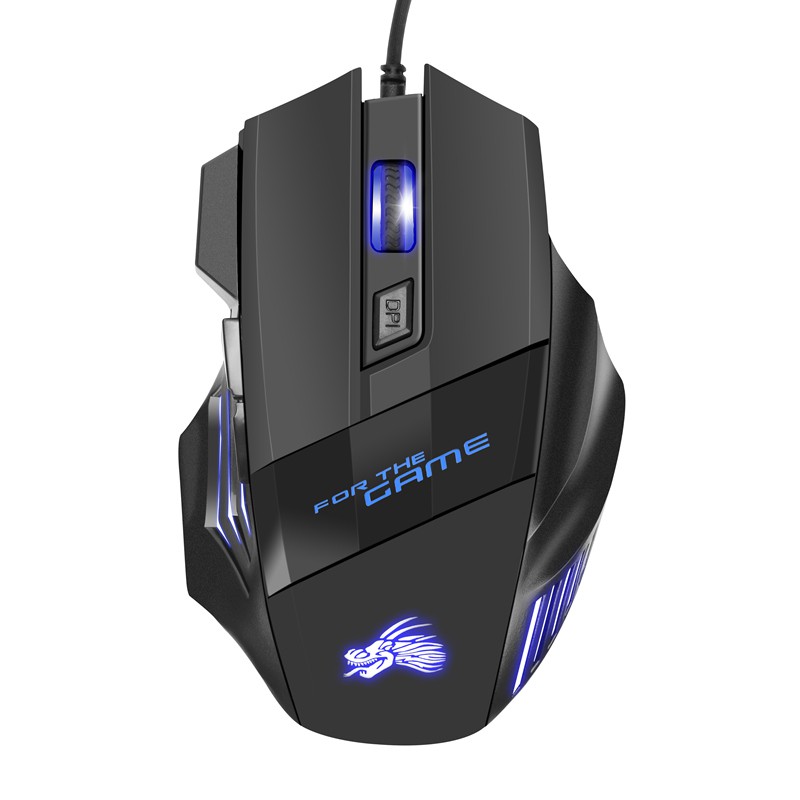 Chuột chơi game có dây MN79, chuột gaming mouse 3200DPI Chơi Game Thiết Kế Design giá rẻ