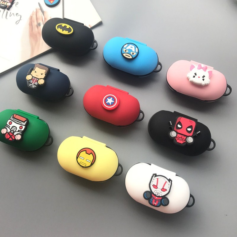 Samsung Galaxy Buds / Buds + Plus Cartoon Wireless Bluetooth Earphone Case For Samsung Galaxy Buds 2019 Silicone Charging Headphones Cases For Galaxy Buds Case Cover