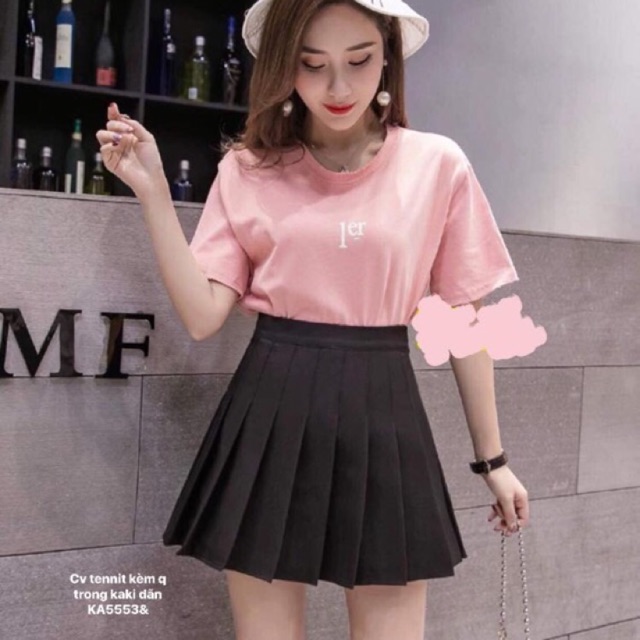 Chân váy tennit kèm quần trong (KA)