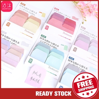 Bộ 60 giấy ghi chú màu Gradient họa tiết hoạt hình sáng tạo