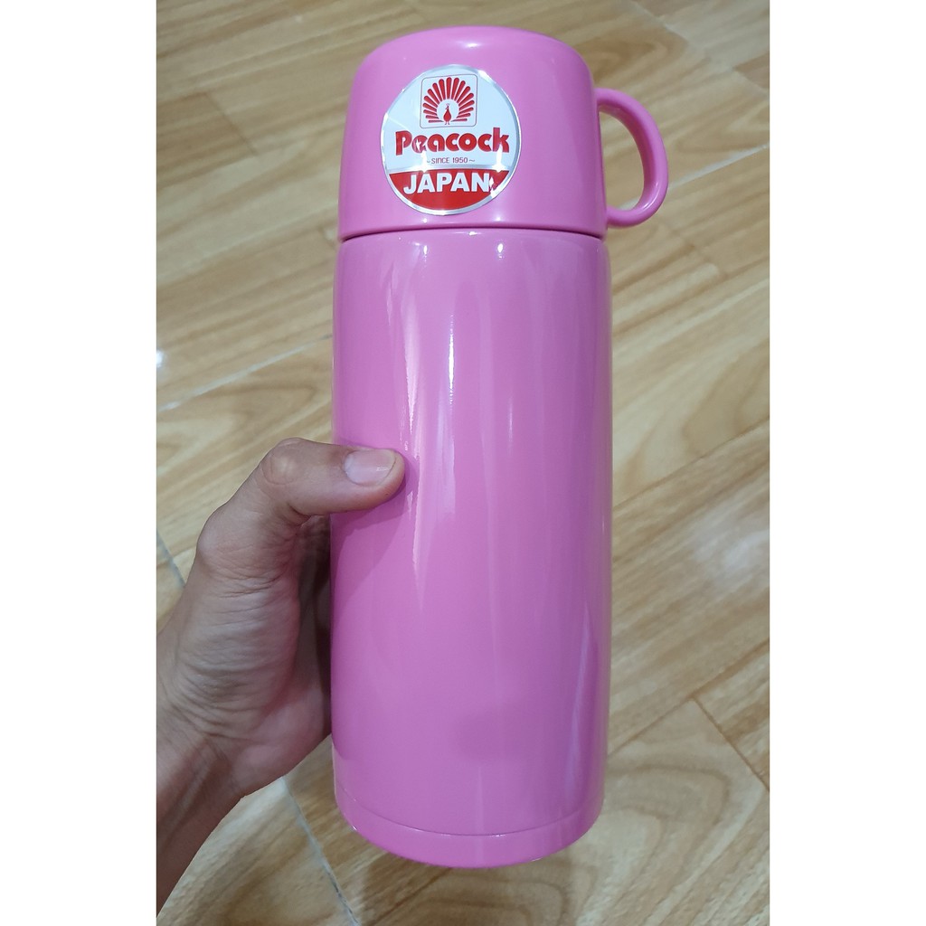 Bình Giữ Nhiệt Nhật Bản 800ML kèm Túi_PEACOCK_ASG-W80
