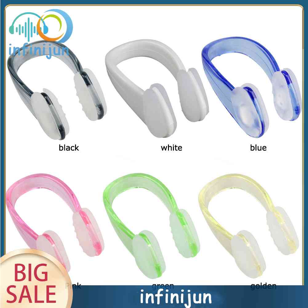 Kẹp Mũi Bằng Silicon Mềm Thoải Mái Tiện Dụng Khi Đi Bơi / Lướt Sóng