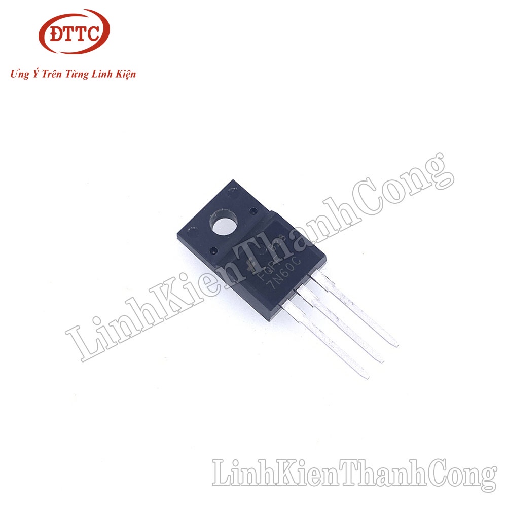 7N60 FQPF7N60C MOSFET N-CH 7A 600V TO220F