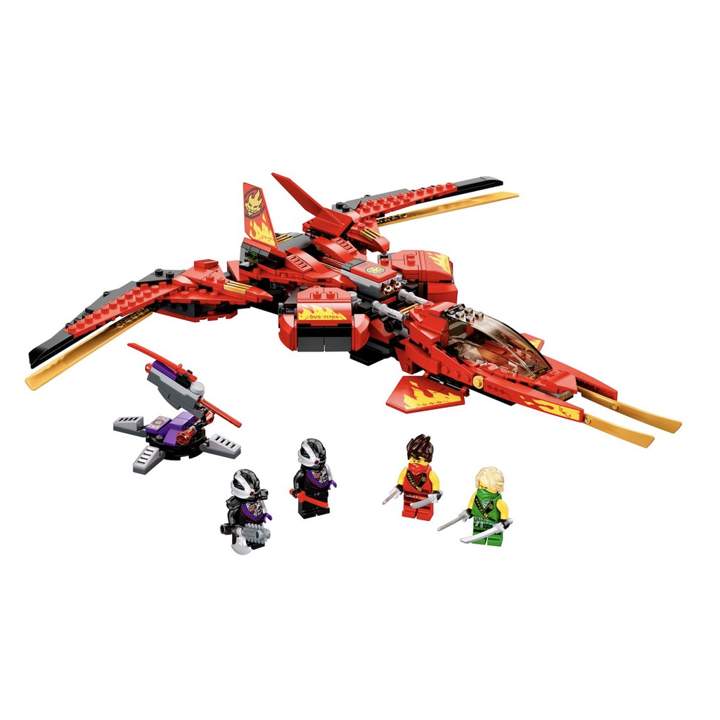 Lego HaHa - Lego Ninjago - Máy Bay Tiêm Kích Của Kai - 71704