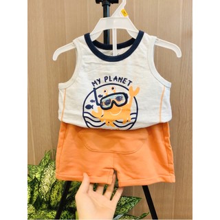 Bộ sát nách bé trai