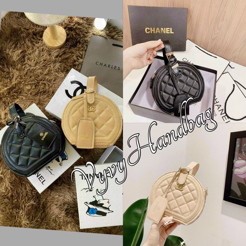 Túi Trống Tròn Trám , Túi Cầm Tay Có Dây Đeo Chéo SIÊU HOT