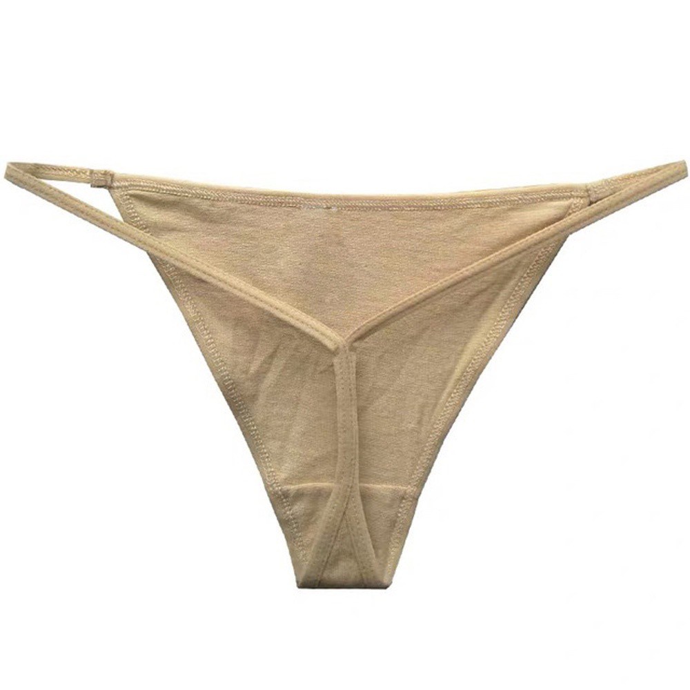 Quần Lót Cotton Dây Mảnh Lưng Thấp Nhiều Màu Sắc Quyến Rũ Cho Nữ