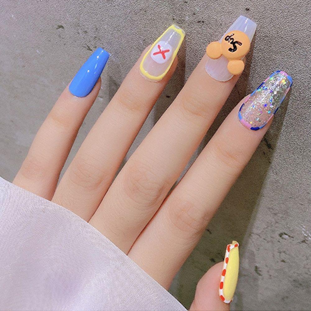 Phụ Kiện Trang Trí Móng Tay Hình Chuột Mickey Xinh Xắn|Phụ Kiện Trang Sức Làm Móng Nghệ Thuật Hình Hoạt Hình Dễ Thương