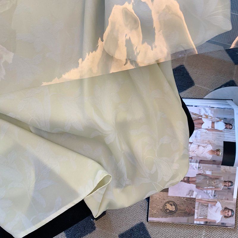 Áo Sườn Xám Cách Tân Chất Liệu Chiffon Tay Phồng Thiết Kế Mới Thời Trang Mùa Hè Theo Phong Cách Trung Hoa Cho Nữ
