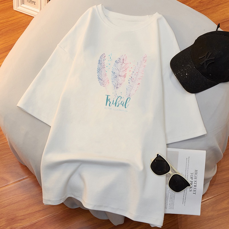 NRVP Áo thun tay ngắn cổ tròn plus size 5XL