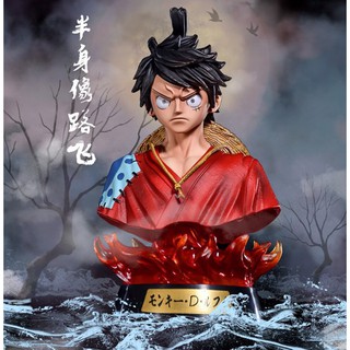 Mô hình Luffy bán thân sáng đèn