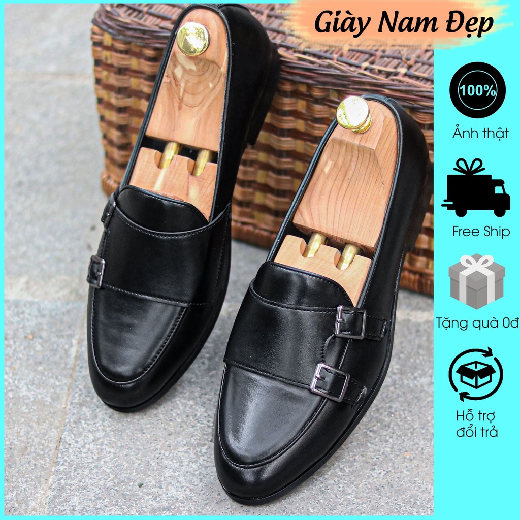 Giày lười nam giá rẻ da trơn giày da nam hàn quốc - L191