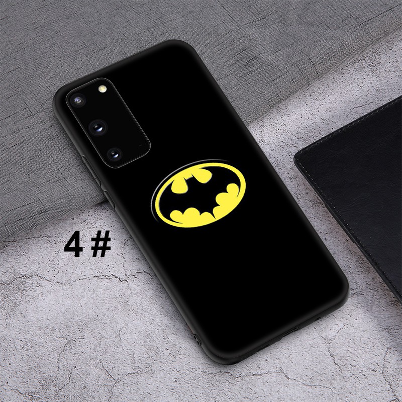 Ốp Lưng Logo Batman Cho Samsung Galaxy S10 S9 S8 Plus S7 S6 Edge